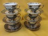 Set of teacups and saucers