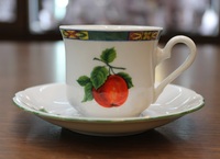 Set of teacups & saucers 100 ml, decor 080H