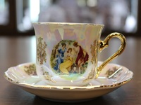 Cup and saucer 100 ml, decor 0676