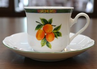 Cup and saucer 200 ml, decor 080h