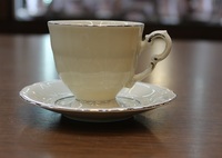 Cup and saucer 100 ml, decor 1138