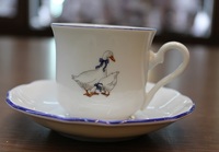 Cup and saucer 100 ml, decor 0807