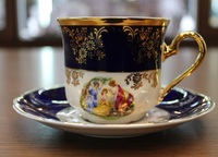 Cup and saucer 150 ml, decor 0179
