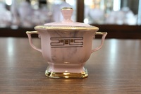 Sugar bowl, decor 0513