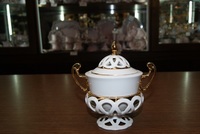 Sugar bowl , decor 0404