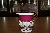 Cream jug Byzant purple