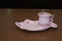 Cup and saucer TV, decor 0527