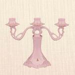 Svícen 3ramenný, dekor Lenka 0247