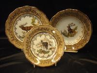 Set of 18 plates