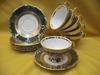 Set of teacups and saucers