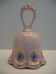 Růžový porcelán z Chodova - Lenka - zvonek