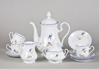 Coffee set, decor goose