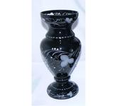 Vase, decor black lazura, 30 cm