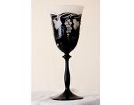 Glass, decor Black Lazura, 185 ml