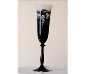 Glass, decor Black Lazura, 190 ml