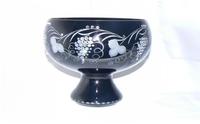 Bowl, decor black lazura, 26cm