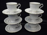 Cup and saucer 015, decor 1139, 6 pcs